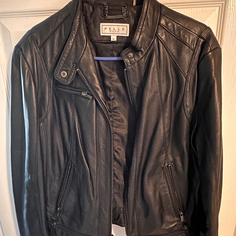 Leather jacket